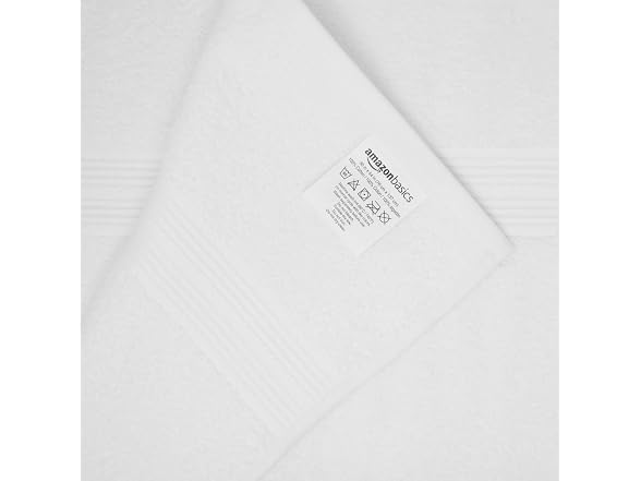 Amazon Basics 6-Piece Oversized Fade-Resistant Towel Set