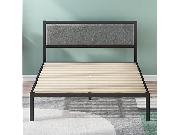 ZINUS Korey Metal Platform Bed Frame with Headboard
