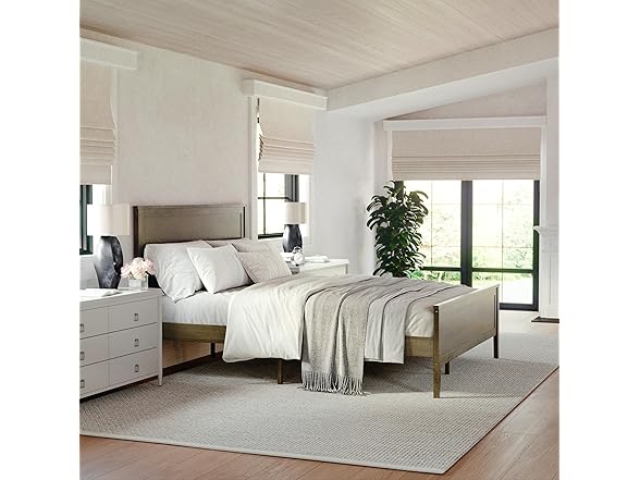 Martha Stewart Corbin Wood Platform Bed