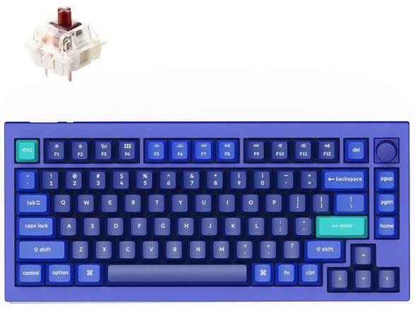 Keychron Q1 RGB Wired Mechanical Keyboard with Knob