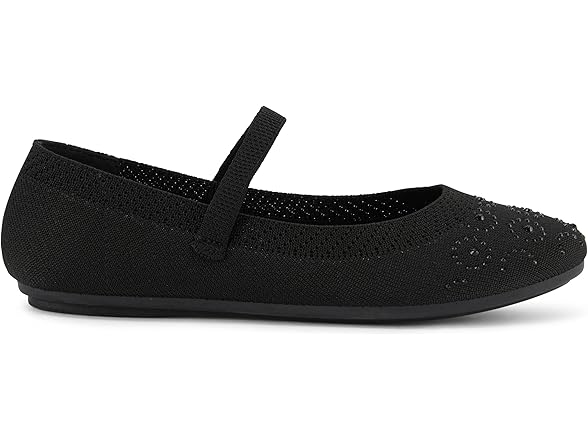 Harborsides Womens Round Toe Strap Flats
