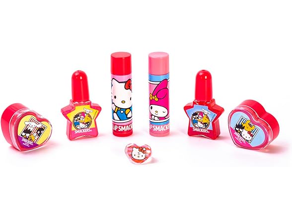 Lip Smacker Hello Kitty Nail and Lip Balm Tote