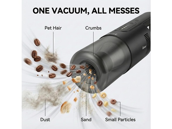 VIPDIGI 5-in-1 Handheld Cordless Vacuum