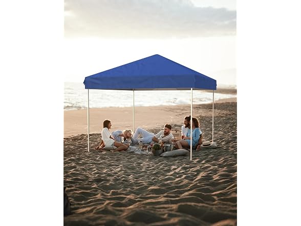 10x10 Pop Up Canopy Tent with 3 Removable Sidewalls