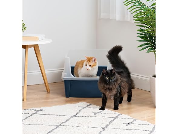 IRIS USA Extra Large Litter Box XXL Open Top