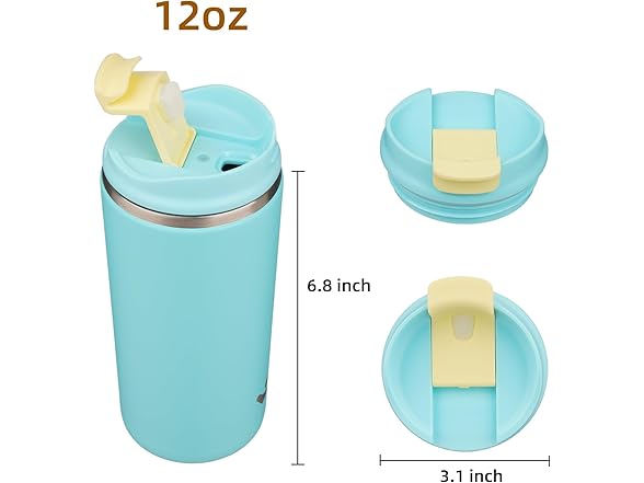 Konokyo 12oz Coffee Tumbler with Lid
