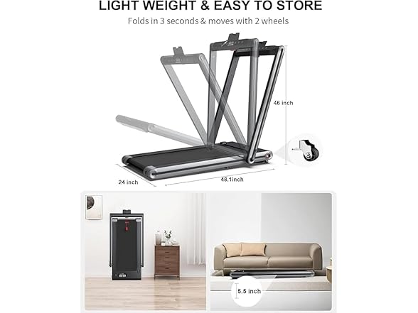 Upreign Walking Pad Treadmill