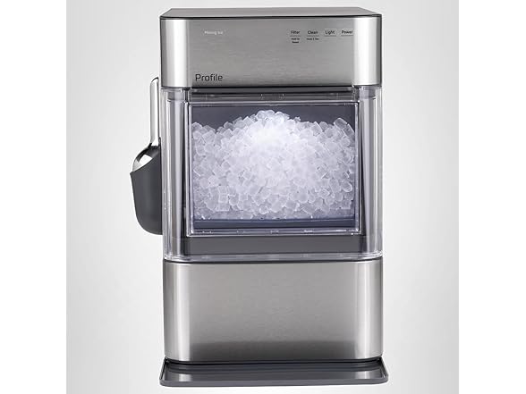 GE Profile Opal 2.0 Ultra Nugget Ice Maker with Scale Inhibiting Filter