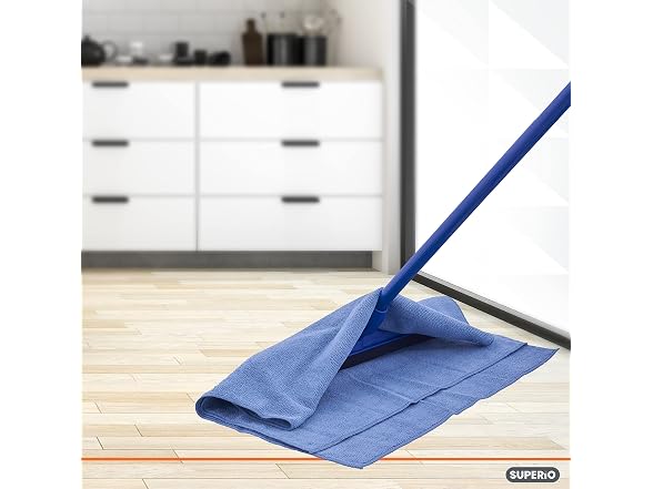 Superio Microfiber Squeegee Mopping Towel 10 PK