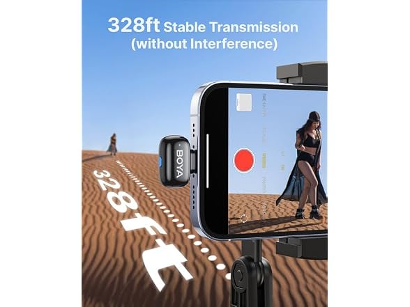 BOYA mini 2 Wireless Lavalier Mic
