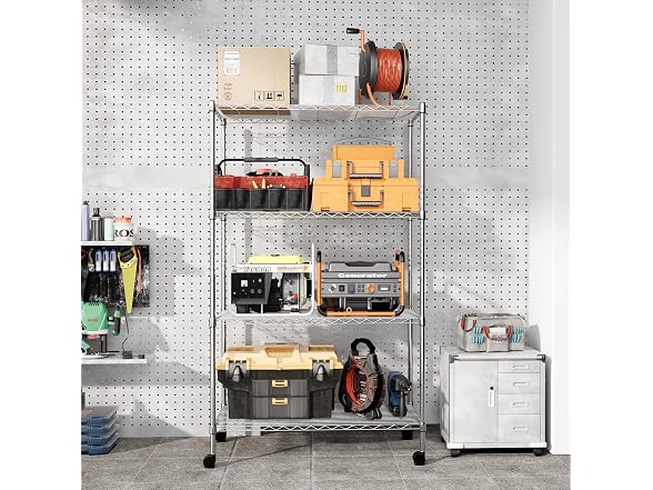 YSSOA Heavy Duty 4-Tier Shelving