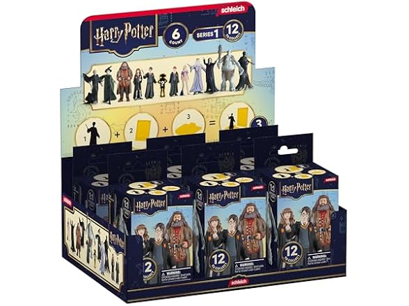 Harry Potter - 6 CT Blind Box Mini Figure Collectible
