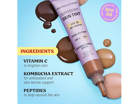 Revolution Superdewy SPF 30 Skin Tint Light