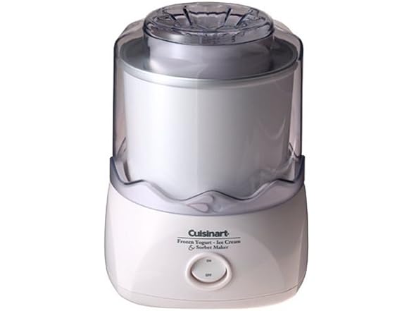Cuisinart ICE-20P1FR 1.5 quart Ice Cream Maker Whit