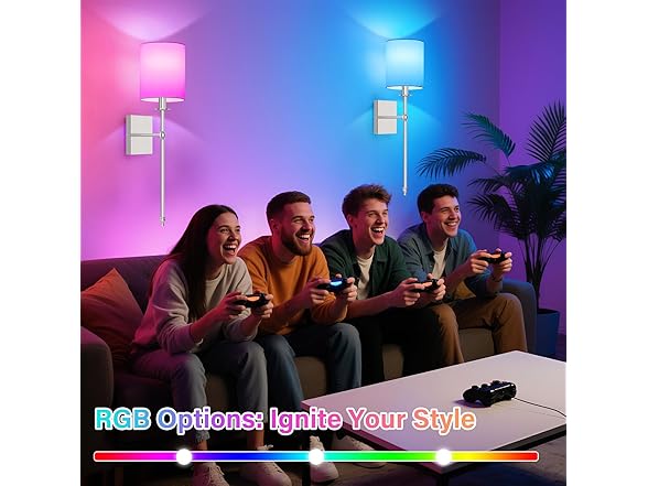 Bosceos B0DZ2MGX94 27 Inch Battery Operated Wall Sconces