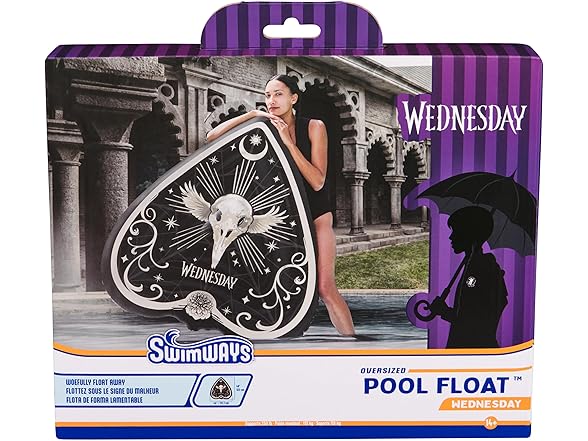 Swimways Wednesday Oversized Pool Float