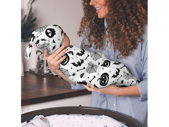 Jarverce Gothic Swaddle Blanket for Baby