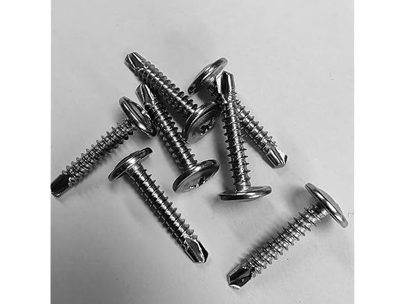 410 SS #8x1 Tapping Screws 100pcs