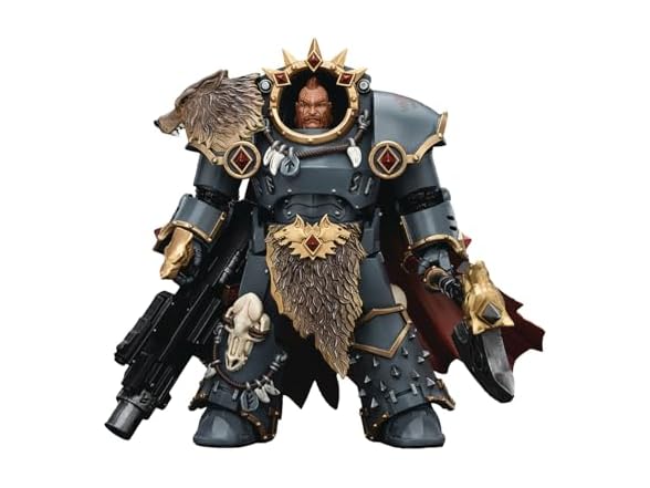 Space Wolves Hvarl Red-Blade Figure