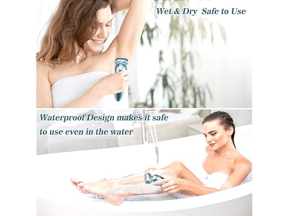 2 Pack Electric Razor for Women