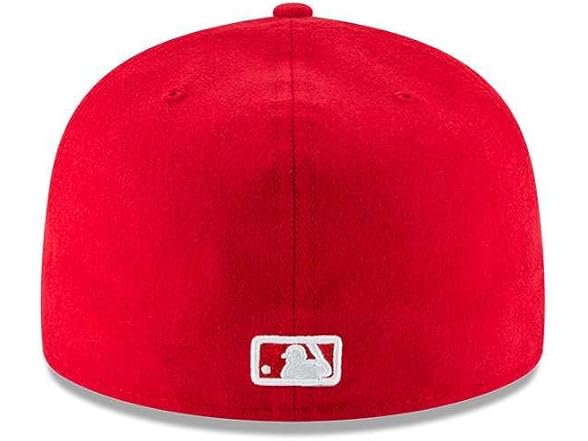 Yankees 59FIFTY Red White Fitted