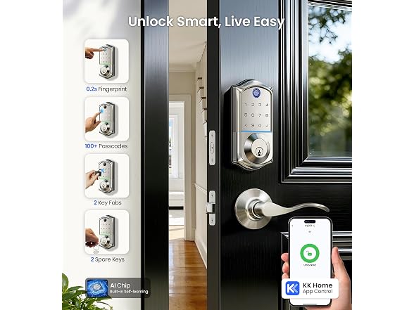 Veise VE017-L Fingerprint Smart Lock