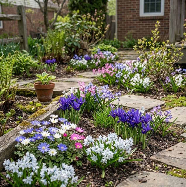 Rock Garden Flower Collection - 55 Bulbs - Gallery 6