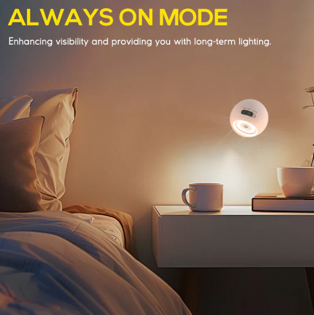 2 Pack 500 Lumens Motion Sensor Night Light, White - Gallery 19