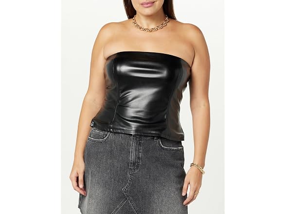 Black Vegan Leather