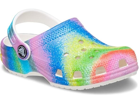  Crocs Unisex-Child Classic Tie Dye Clogs