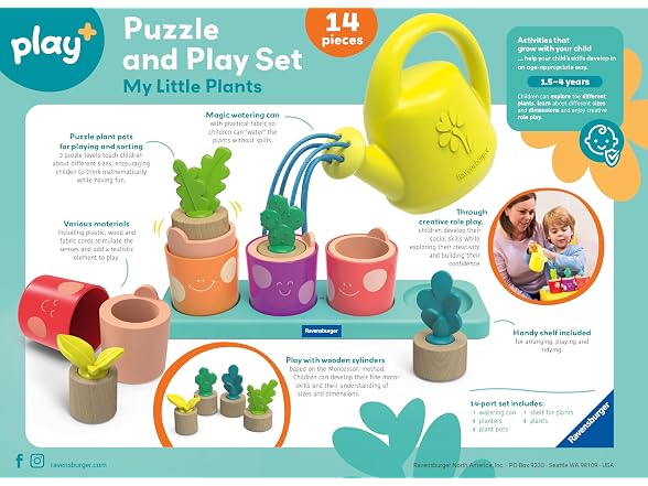 Ravensburger Play+ Puzzle and Play Set