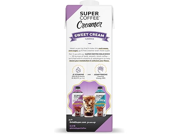 6Pk Super Coffee Creamer, SugarFree Creamer