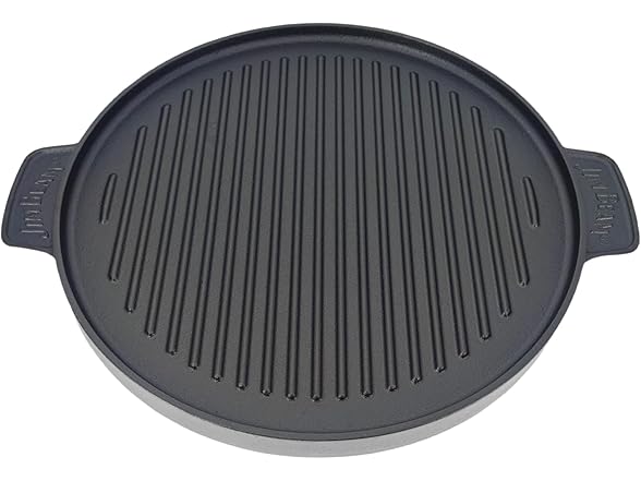 Jim Beam Cast Iron Reversible Grill and Griddle