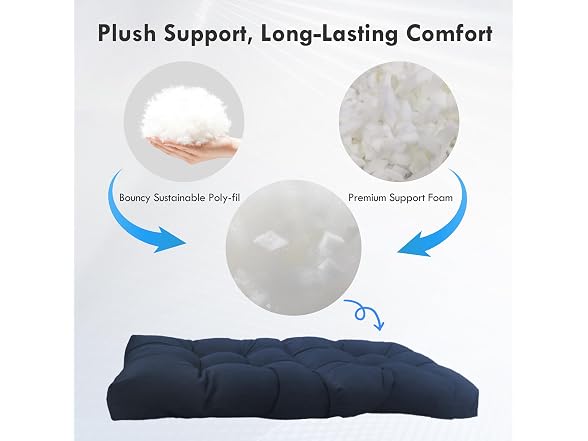PNP HWJIAJU Bench Cushion 44x22x4