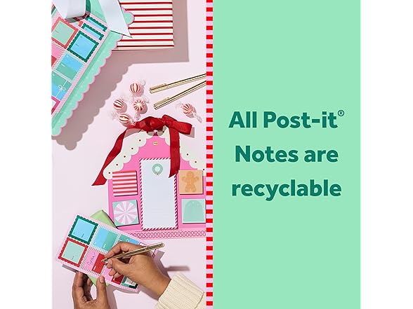 Jingle Sticky Notes 5pk