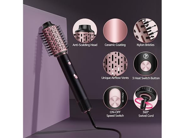 SKIMI 110,000 RPM Hair Dryer Brush