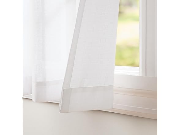 Exclusive Home White Curtains, 54"x96"