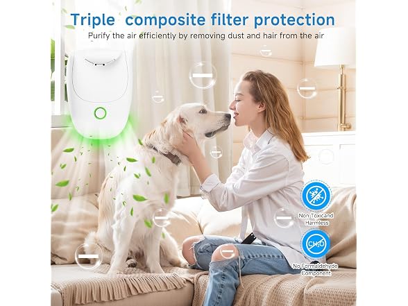ZENNITHON Plug in Air Ionizers 4 Pack