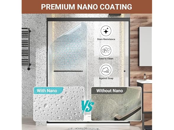Double Sliding Shower Door