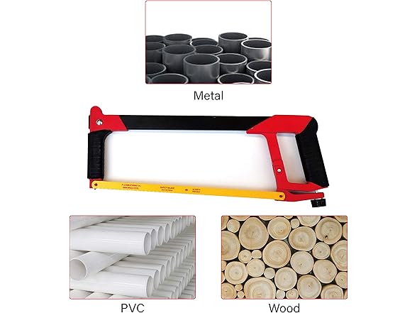 12" Bi-Metal Hacksaw Blades 24TPI 10Pk