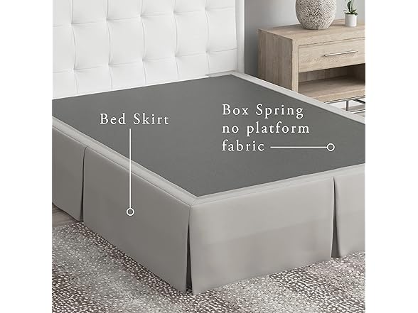 Bed Maker’s Never Lift Your Mattress Bed Skirt