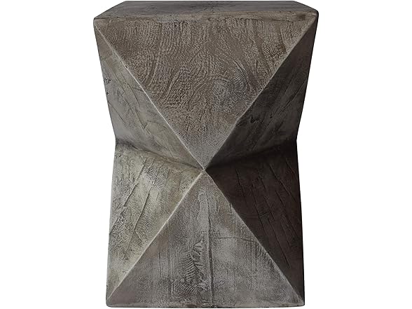 Christopher Knight Home Manuel Weight Concrete Accent Table, Light Gray