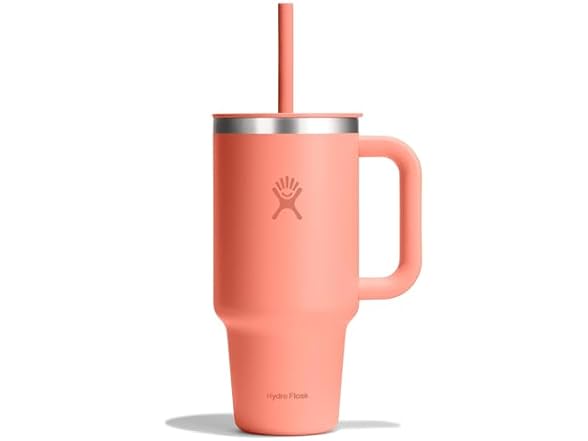 Hydro Flask Travel Tumbler, 32 Oz, Sunglow