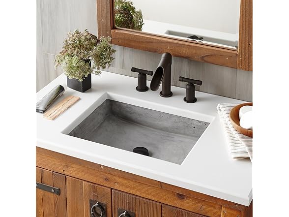 Native Trails NSL1915-S Nipomo Stone Bathroom Sink