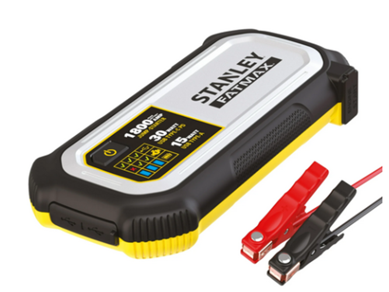 Stanley FatMax 1800A Lithium Starter & Charger Kit