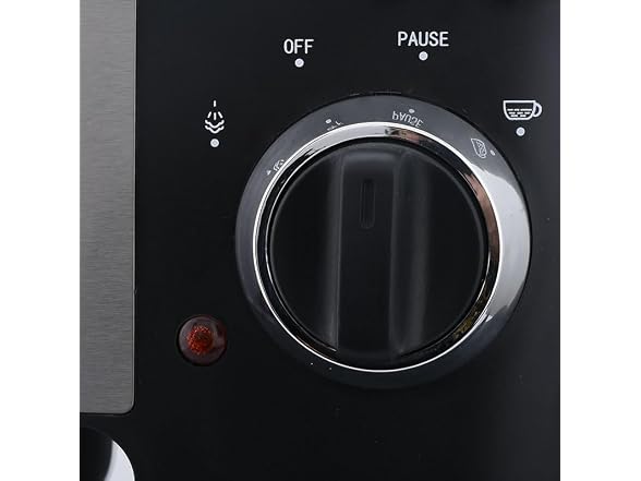 Professional Series 4-Cup Espresso Maker with Milk Frother