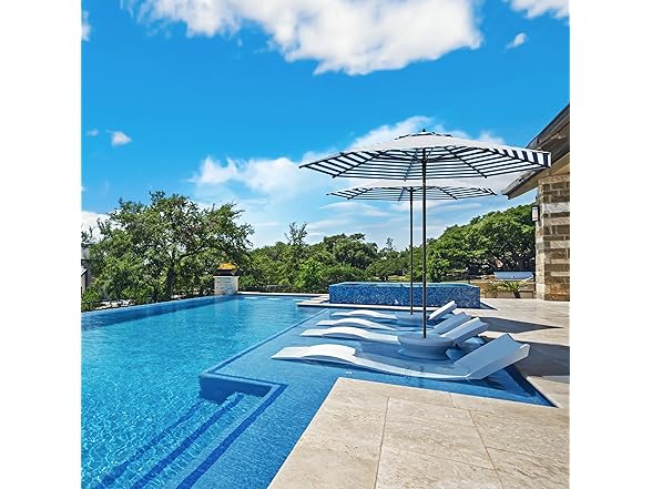 Midtown Umbrellas Push and Pop 9 Feet