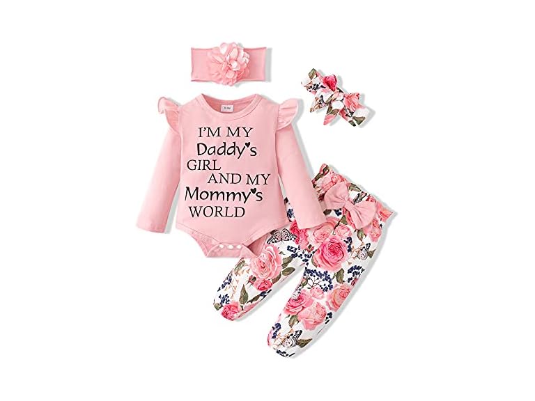 Newborn Infant Baby Girl Clothes