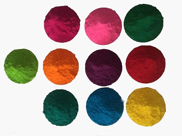 10 Colors x 50 grams - CraZeeColors(TM)
