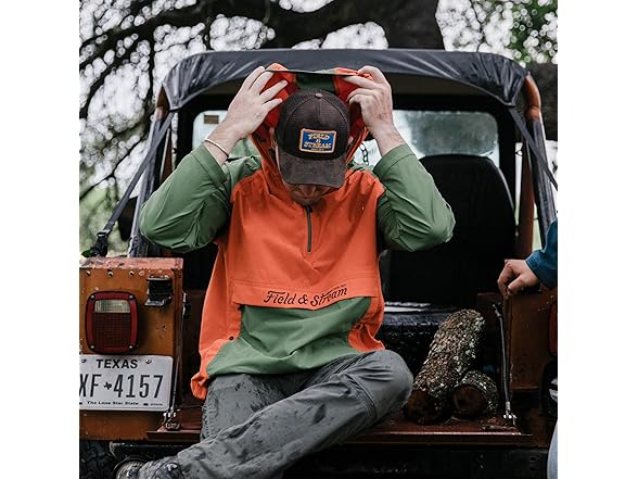 Field & Stream Mens Cloud Cover Nylon Anorak